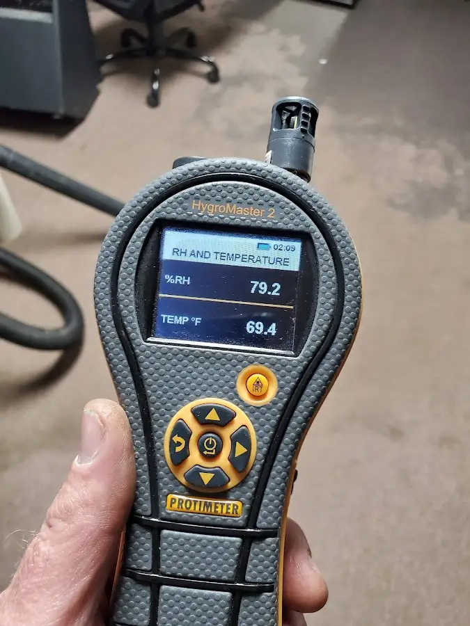 Moisture meter humidity assessment for Mold Remediation & Removal in Cape Canaveral